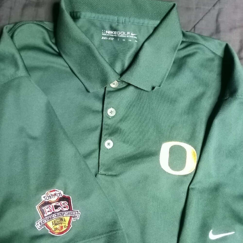 Nike Golf Dri-Fit Oregon Ducks BCS Championship 2011 Polo Shirt